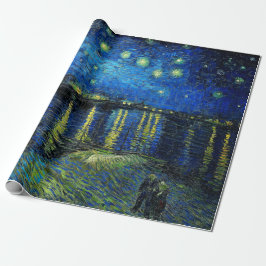 Starry Night Over the Rhone av Vincent Van Gogh Presentpapper