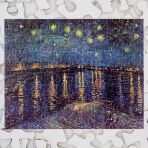 Starry Night Over the Rhone av Vincent van Gogh Pussel