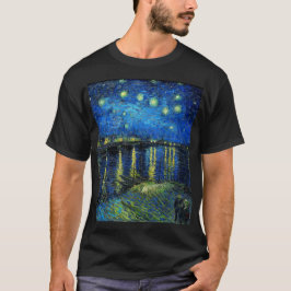 Starry Night Over the Rhone av Vincent Van Gogh T Shirt