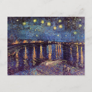 Starry Night Over the Rhone av Vincent van Gogh Vykort