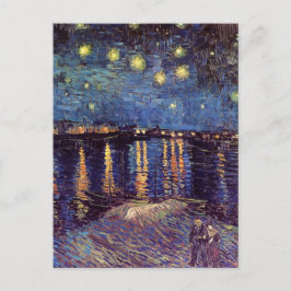 Starry Night Over the Rhone av Vincent van Gogh Vykort