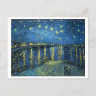 Starry Night Over the Rhone av Vincent Van Gogh Vykort