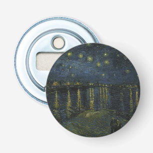 Starry Night Over the Rhône, oljemålning Van Gogh Flasköppnare