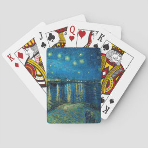 Starry Night Over the Rhône Vincent van Gogh Casinokort