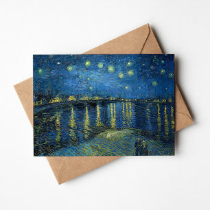 Starry Night Over the Rhône   Vincent van Gogh Kort