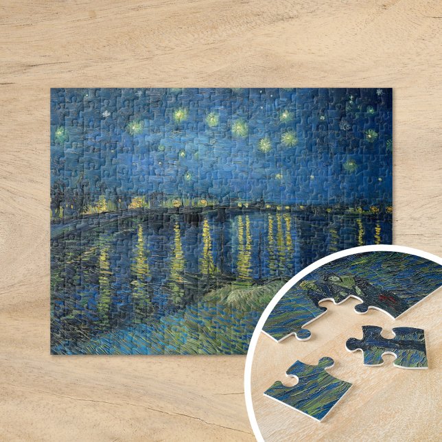 Starry Night Over the Rhône | Vincent Van Gogh Pussel (Skapare uppladdad)