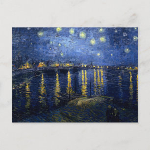 Starry Night Over the Rhône Vykort
