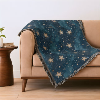 Starry Night Pattern Filt