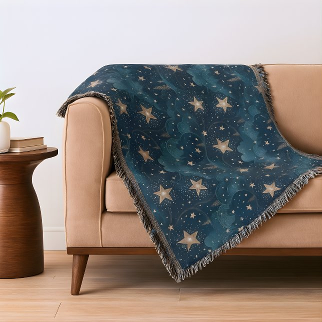Starry Night Pattern Filt (Skapare uppladdad)