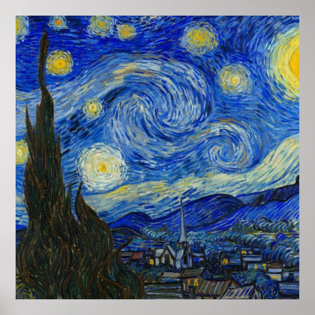 Starry Night Poster (Framsidan)