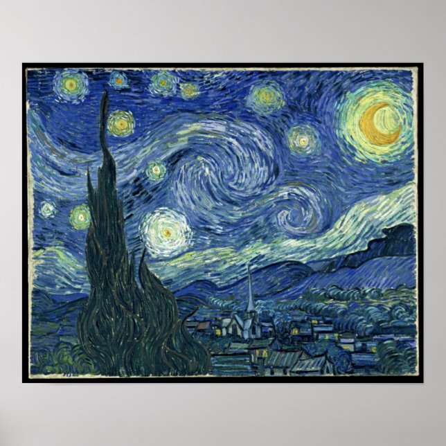Starry Night Poster (Framsidan)