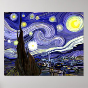 Starry Night Poster