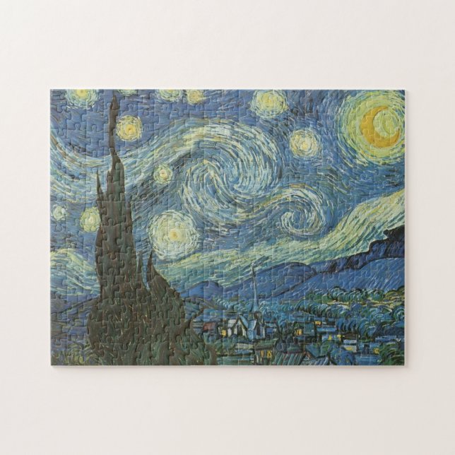 Starry Night Pussel (Horisontell)