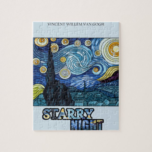 Starry Night Puzzle Pussel (Vertikal)