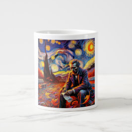 Starry Night Reflection Mugg - okt 14 Design Jumbo Mugg