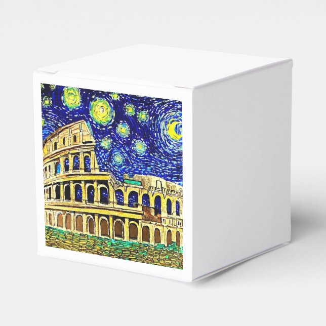 Starry Night Rom Italien Presentaskar (Framsidan Sidan)