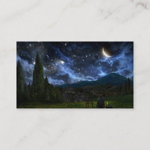 Starry Night_standard visitkort