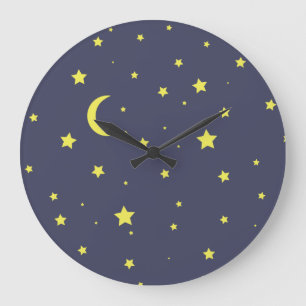 Starry Night Stor Klocka
