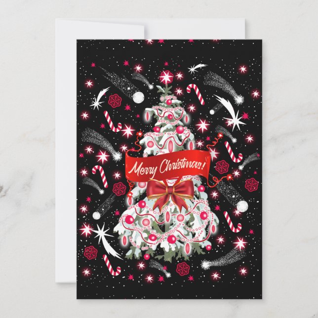 Starry Night Tack Kort (Framsida)