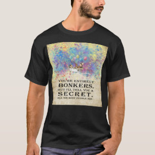 Starry Night Tea Party - Alice in Wonderland Bonke T Shirt