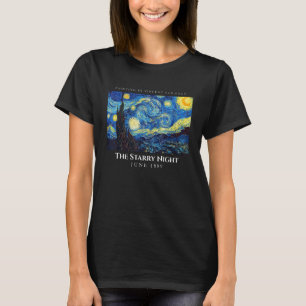 Starry Night Tee Shirts, Coola Vincent Van Gogh