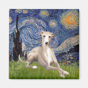 Starry Night - textutdrag nr 2 Magnet