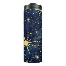 Starry Night Thermal Tumbler