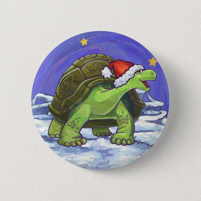 Starry Night Tortoise jul Knapp (Framsida)