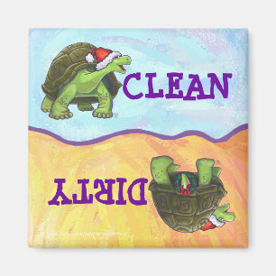 Starry Night Tortoise jul Magnet