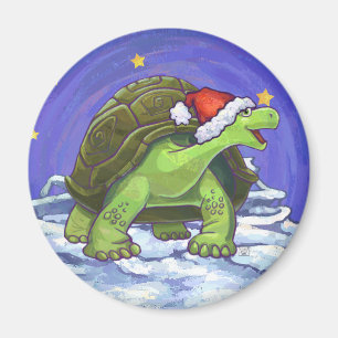 Starry Night Tortoise jul Magnet