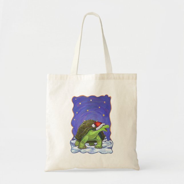 Starry Night Tortoise jul Tygkasse (Framsidan)
