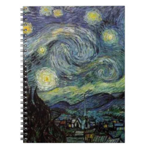 Starry Night - van Gogh Anteckningsbok