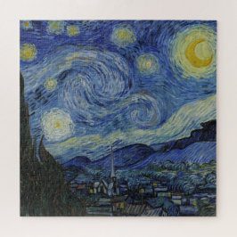 Starry Night & Van Gogh /berömd vintage art Pussel