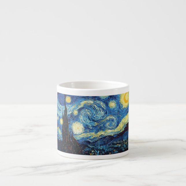 Starry Night - Van Gogh Espressomugg (Framsidan)