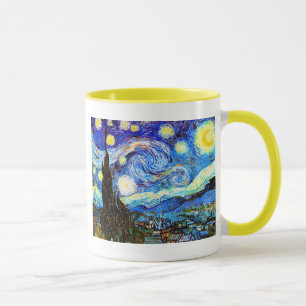 Starry Night Van Gogh Fine Art Mugg