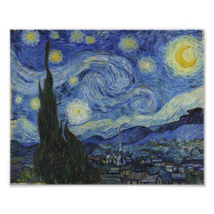 Starry Night Van Gogh Fototryck