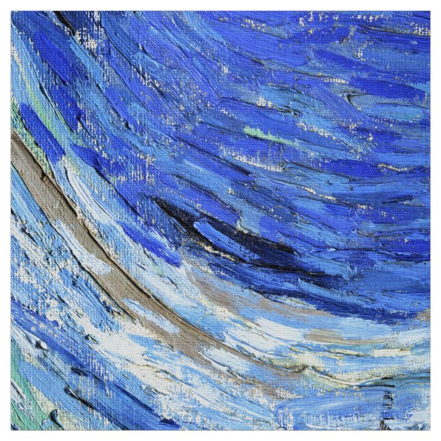 Starry Night Van Gogh Imopressionism Fabric Tyg (Provkarta)