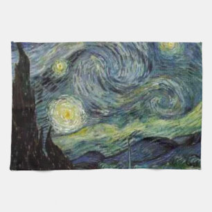 Starry Night - van Gogh Kökshandduk