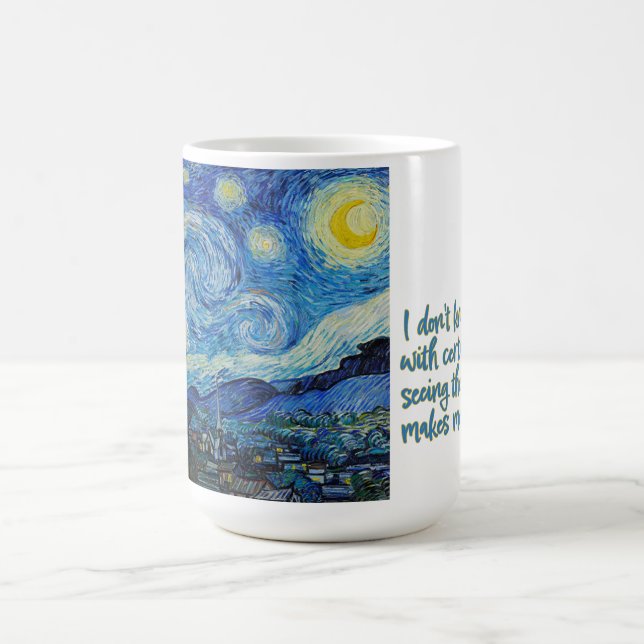 Starry Night, van Gogh Mugg (Center)