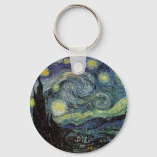 Starry Night - van Gogh Nyckelring