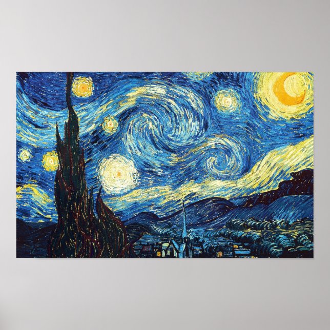 Starry Night - Van Gogh Poster (Framsidan)
