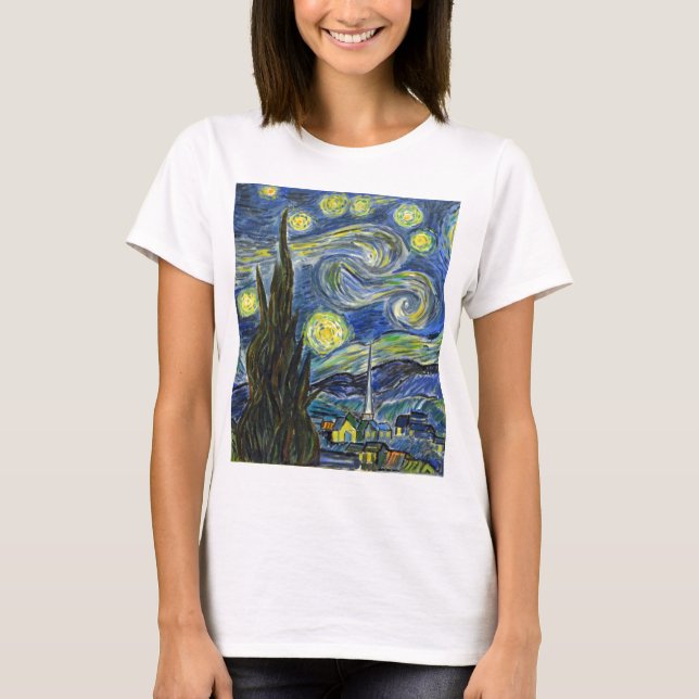 Starry Night, Van Gogh Tee (Framsida)