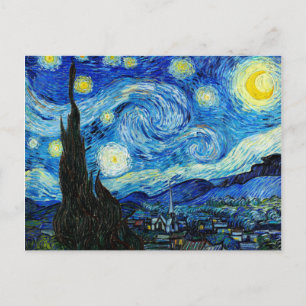Starry Night - Van Gogh Vykort