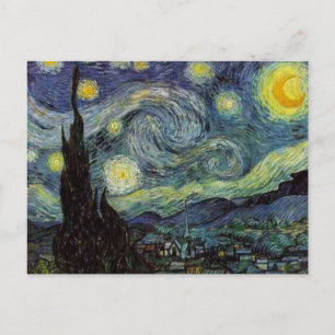 Starry Night - van Gogh Vykort
