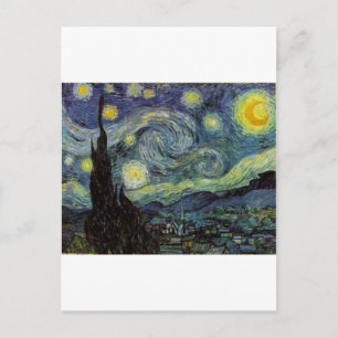 Starry Night - van Gogh Vykort