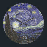 STARRY NIGHT VAN GOGH WALL DESIGNER CLOCK - GIFTS STOR KLOCKA<br><div class="desc">STARRY NIGHT VAN GOGH WALL DESIGNER CLOCK - GIFTS - KÖPTID - INSIDA DECORATING - BERÖMD PAINTINGS - BEAUTIFUL CLOCKS - BEST GIFTS - HELGDAG GIFT SHOPPING - ROOM DECOR Order this vackra Van Gogh "Starry Nght"-klocka i 3 olika stilar. Underbar i rum, vardagsrum, hjärtan och konstnärsrum. Målningen är av...</div>