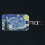 Starry Night - Vincent Van Gogh Bagagebricka<br><div class="desc">Vackert handbagagemärke. Färgstark och klassisk. En underbar konversationsstart! Perfektens gåva till Marskalkar,  Fars dag eller en liten token för någon som har gjort dig en godhet,  kokt fotboll,  scout eller ledare för ungdomsgrupper,  eller kanske tillhandahållit ett jobb eller en referens till college?</div>