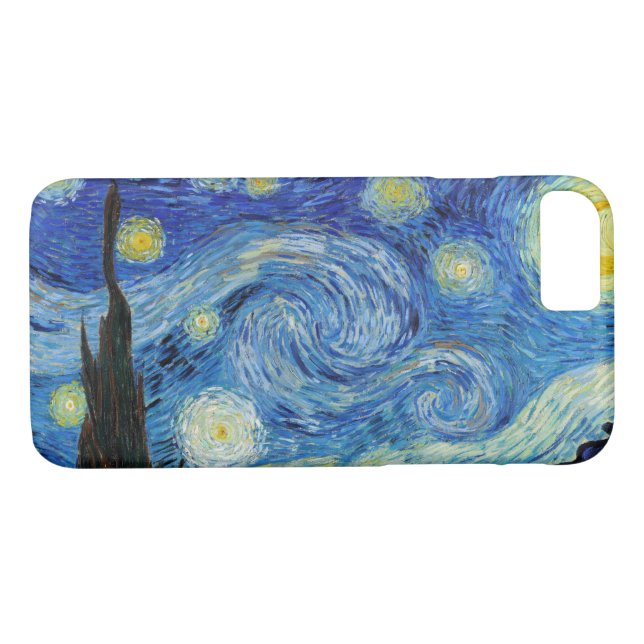 Starry Night, Vincent van Gogh Case-Mate iPhone Skal (Baksida (horisontal))
