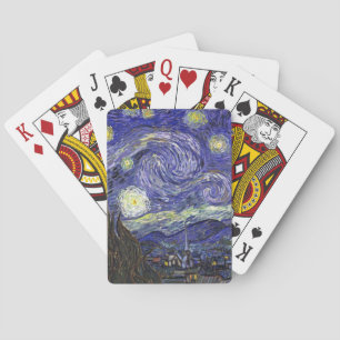 Starry Night, Vincent Van Gogh. Casinokort