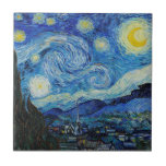 Starry Night Vincent Van Gogh Ceramic Tile Kakelplatta<br><div class="desc">Keramikplattan Starry Night Vincent Van Gogh Ceramic Tile Ceramic Tile är ett av de populäraste golvmaterial som används i bostads- och handelsområden. Landets hållbarhet, prisvärdhet och mångfald i färg och struktur gör det till ett underbart val att skapa ett unikt utseende på alla platser. Med korrekt installation och försiktighet kan...</div>